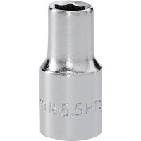 Facom R.5.5HT R.5.5Ht 6 Point Standard Socket 1/4In Drive 5.5Mm