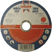 Faithfull Multi-Purpose Cutting Disc 100 x 1.0 x 16 mm (Pack 10) FAI10010MUL
