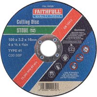 Faithfull Stone Cutting Disc