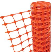 Faithfull 0950-ORANGE-4KGTB Orange Barrier Fencing 1M X 50M