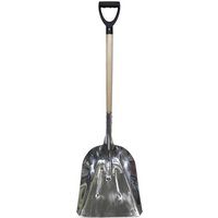 Faithfull RI34-SNWASSPYD Aluminium Grain Shovel Wood Handle