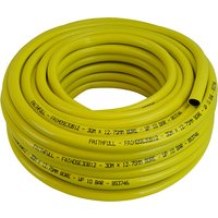Faithfull CT072023108BKYE01 Heavy-Duty Reinforced Builderfts Hose 30M 12.5Mm (1/2In) Diameter