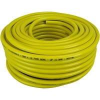 Faithfull CT072023108BKYE02 Heavy-Duty Reinforced Builderfts Hose 50M 12.5Mm (1/2In) Diameter