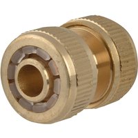Faithfull Brass Hose Mender 12.5Mm (1/2In)