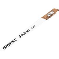 Faithfull T101BR Laminate and Wood Cutting Jigsaw Blades