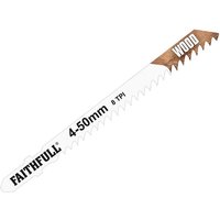 Faithfull T111C Wood Cutting Jigsaw Blades