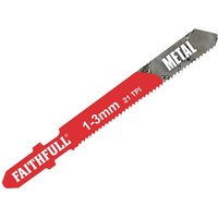 Faithfull T118A Metal Cutting Jigsaw Blades