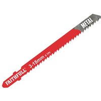 Faithfull T127D Metal Cutting Jigsaw Blades
