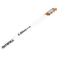 Faithfull T244D Wood Cutting Jigsaw Blades