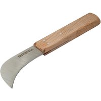 Faithfull FAIKLINOF Fsc Beech Lino Knife 75Mm (3In)