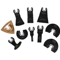 Faithfull 10 Piece OIS Oscillating Multi Tool Accessory Set