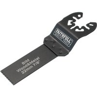 Faithfull OIS Oscillating Multi Tool Metal and Wood Flush Cut Blade