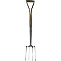 Faithfull RI11-VRSSDFWSYD Prestige Stainless Steel Digging Fork Ash Handle