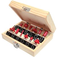 Faithfull 12 Piece 1/4" Router Bit Set
