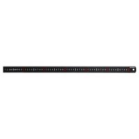 Faithfull Matt Black Stainless Steel Measuring Rule
