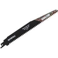 Faithfull FAISBS1140HM S1140Hm Demolition Carbide Sabre Saw Blade 228Mm X 6 Tpi