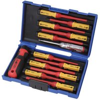 Faithfull 13 Piece Interchangeable VDE Insulated Screwdriver Set