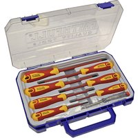 Faithfull 8 Piece VDE Insulated Screwdriver Set and Mains Tester