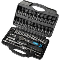 Faithfull FAISOC1446MQ 1/4In Socket Set 46 Piece