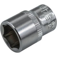 Faithfull FAISOC3814Q Hex Socket 3/8In Drive 14Mm
