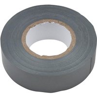 Faithfull Pvc Electrical Tape Grey 19Mm X 20M