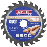 Faithfull Fast Rip TCT Circular Saw Blade