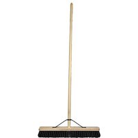 Faithfull FF/H.16BLK/HS45 Assembled Fsc Pvc Broom 600Mm (24In)