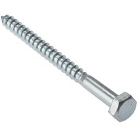Fandf 10CS10200 Coach Screws - Zinc Plated M10 X 200Mm (Bag Of 10)