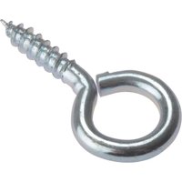Fandf 10SE7518 Screw Eyes - Zinc Plated 75 X 18G (Bag Of 10)
