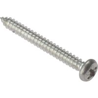 Fandf RH588ZP General-Purpose Screw - Round Head - Zinc Plated 5/8in X 8 (Box Of 200)