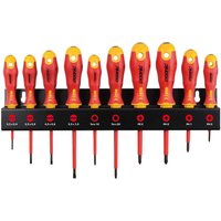 Felo FE41491093 Sd Ergonic Vde Set Xl Rack 10-Pcs. Sl/Ph/Pz/Torx®