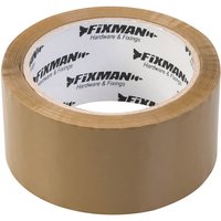 Fixman 967758 Packing Tape 48Mm X 66M Brown 6Pk Each 6
