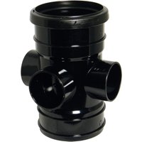 Floplast 110Mm Black Boss Pipe-S/Sw SP582B
