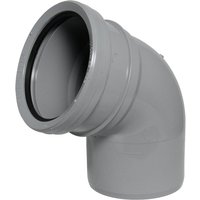 Floplast 110Mm Grey 112.5* Bend-S&S SP162G