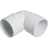 Floplast 32Mm White Abs 90* Bend WS10W