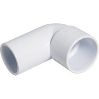 Floplast 40Mm White Abs 90* Conv.bend WS27W