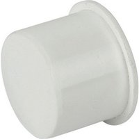 Floplast 40Mm White Pp Socket Plug WP31W