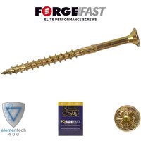 Forgefast FFP325Y Elite Fast-Start Woodscrews 3.0 X 25Mm (Box Of 200)