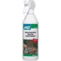 H G 292050106 Weathered Wood Restorer 500Ml