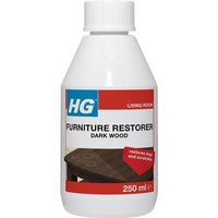 H G 410030106 Furniture Restorer For Dark Wood 250Ml