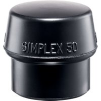 Halder Black Rubber Insert For Simplex Mallets 60Mm HA3202060