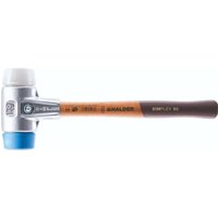 Halder HA3117050 Simplex Mallet With Alu Housing Tpe-Soft Face White Plastic Inserts 50Mm