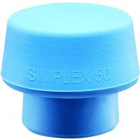 Halder HA3201051 Tpe-Soft (Blue) Non Marking Oversized Insert For Simplex Mallets 50Mm