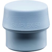 Halder HA3203050 Tpe-Mid (Grey) Non Marking Insert For Simplex Mallets 50mm