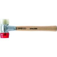 Halder HA3968050 Baseplex Soft Face Mallet Zinc Die Cast Housing Wooden Handle 50Mm