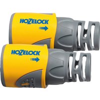 Hozelock 100-000-518 2050 Hose End Connector Plus For Ø12.5-15Mm (1/2-5/8In) Hose (Twin Pack)