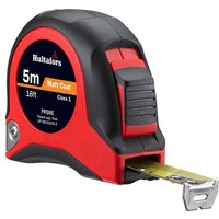 Hultafors 350223 Pr5Me Short Steel Tape 5M/16Ft (Width 19Mm)