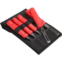 Hultafors Scandinavian Butt Chisel Set, 5 Piece with holster