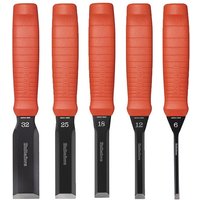Hultafors 5 Piece Scandinavian Bevel Edge Butt Wood Chisel Set