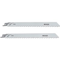 Irwin® IW1016303 Sabre Saw Blade Coarse Wood Cutting 228Mm Pack Of 2
